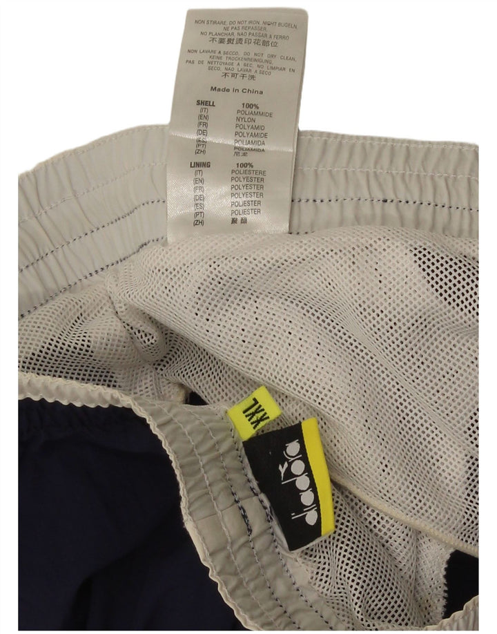 Męskie spodenki kąpielowe Diadora Graphic 2XL Granatowy poliamid