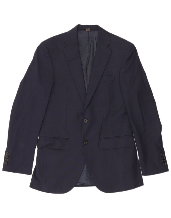 Męska marynarka Marks & Spencer Regular Fit UK 36, mała granatowa