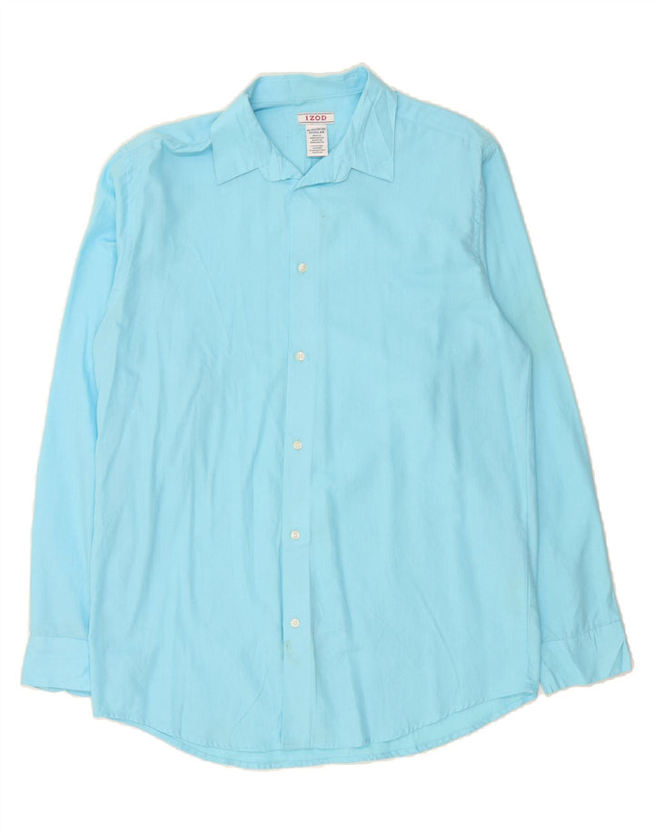 IZOD Boys Regular Shirt 15-16 Years XL Blue Cotton Vintage Izod and Second-Hand Izod from Messina Hembry 