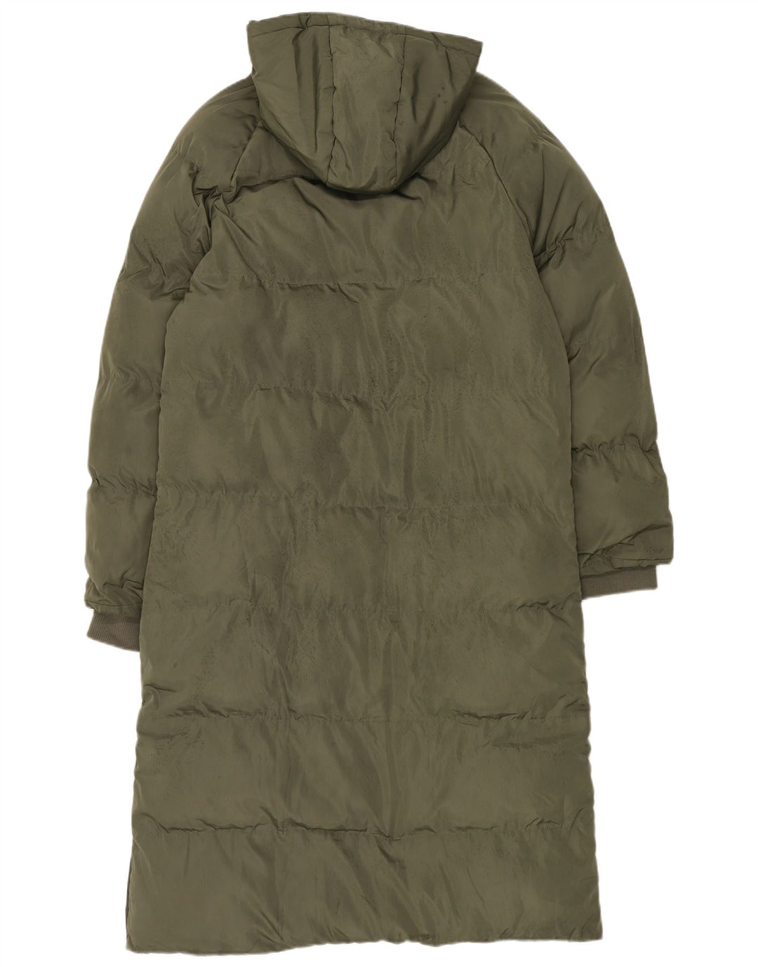 Damski płaszcz z kapturem i podszewką Bench, duży, UK 16, duży, khaki, poliester
