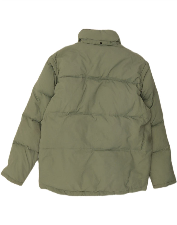 FILA Mens Padded Jacket UK 40 Large Green Polyamide