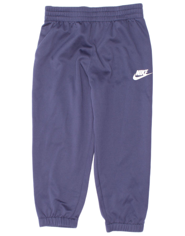 Spodnie chłopięce Nike Dresowe Joggery 4-5 lat, małe, granatowe, poliestrowe
