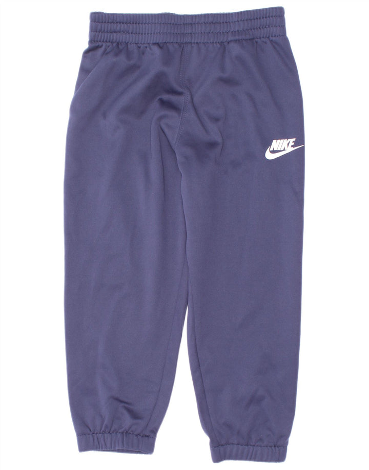 Spodnie chłopięce Nike Dresowe Joggery 4-5 lat, małe, granatowe, poliestrowe