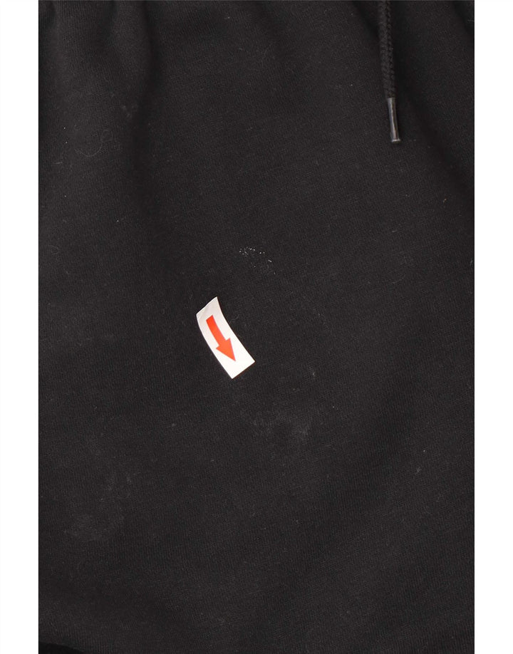 Męskie spodnie dresowe Nike Cargo, małe, czarne, bawełniane