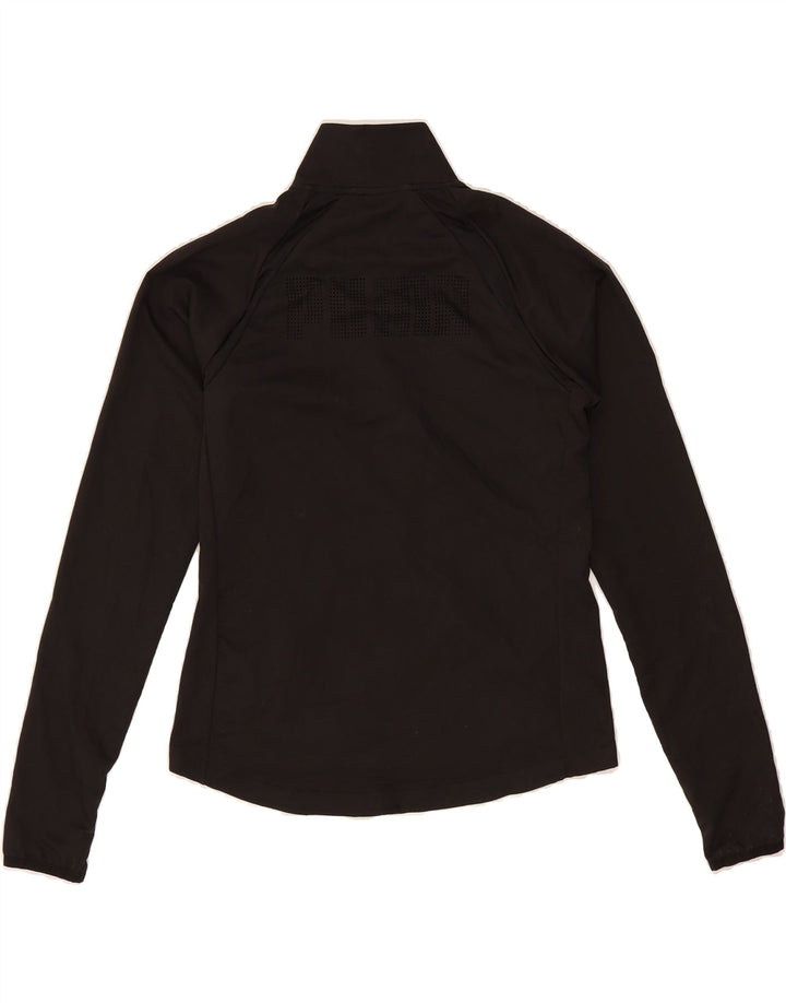 PUMA Womens Tracksuit Top Jacket UK 10 Small Black Polyester Vintage Puma and Second-Hand Puma from Messina Hembry 