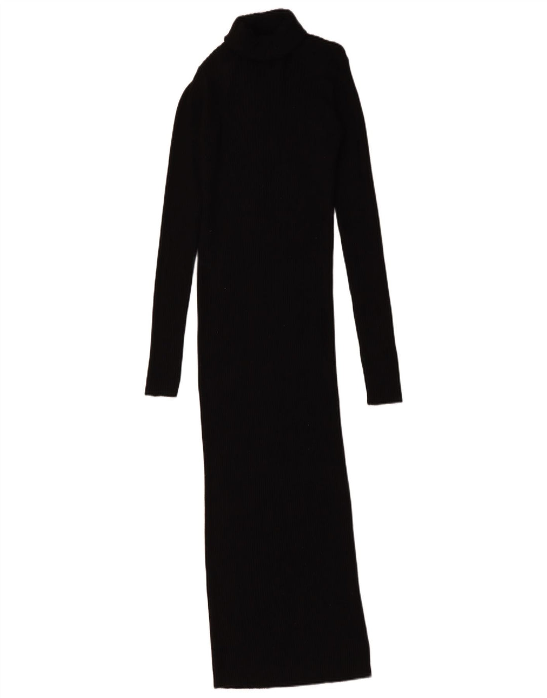 Sukienka damska Zara Maxi Jumper Dress UK 8 Small Black