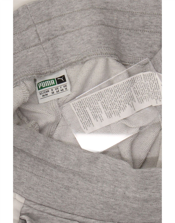 Damskie spodnie dresowe PUMA Joggers UK 12 Średni szary, blok kolorów