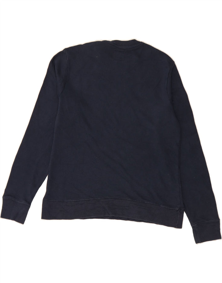 CHAMPION Mens Sweatshirt Jumper Medium Navy Blue Cotton Vintage Champion and Second-Hand Champion from Messina Hembry 