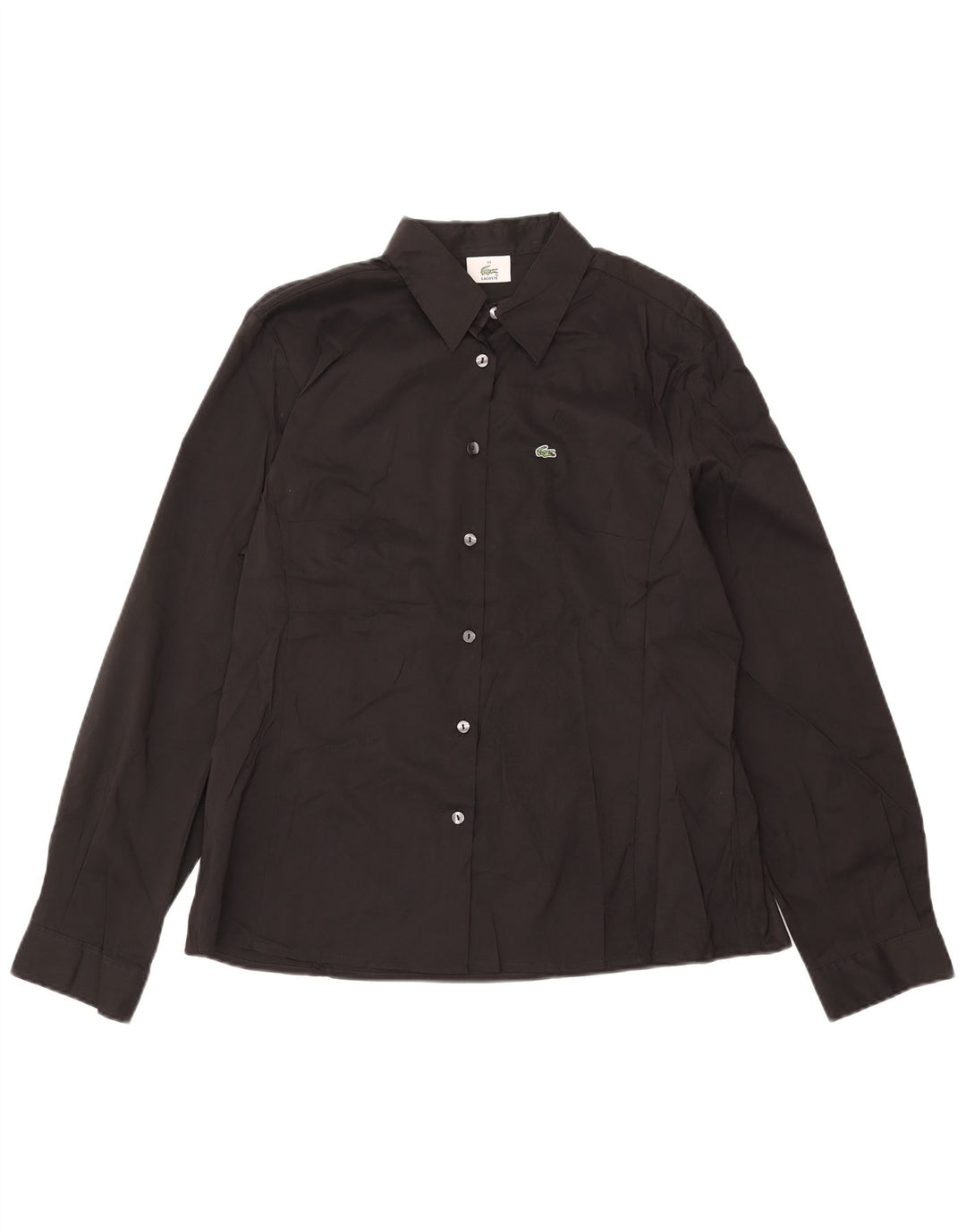 Koszula damska Lacoste rozmiar 44, duża, czarna, bawełniana