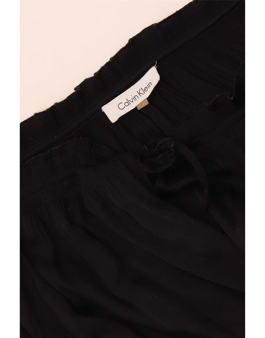 Damska bluzka Calvin Klein z odkrytymi ramionami, UK 18 XL, czarna
