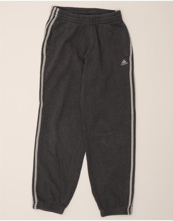 Adidas Męskie Spodnie Dresowe Joggery Małe Szare Bawełniane