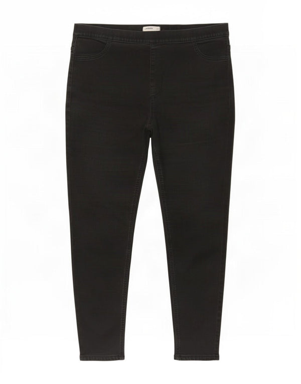 Marks & Spencer Womens Jegging Jeans UK 18 XL W36 L26 Black Cotton