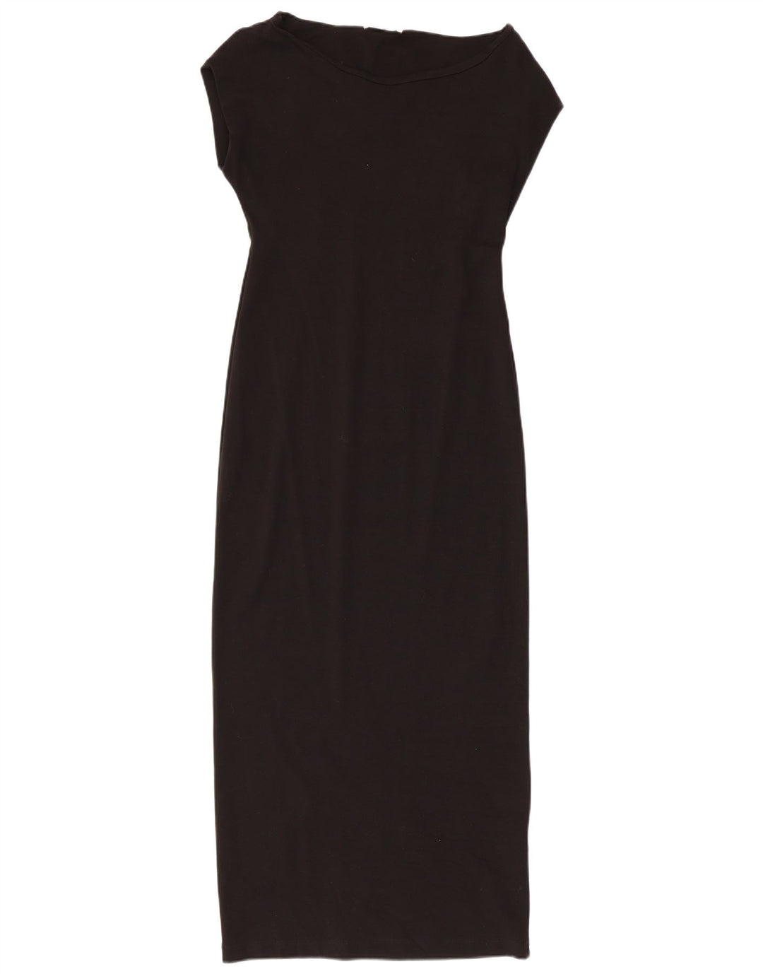 Damska sukienka maxi Zara UK 14, duża, czarna, bawełniana