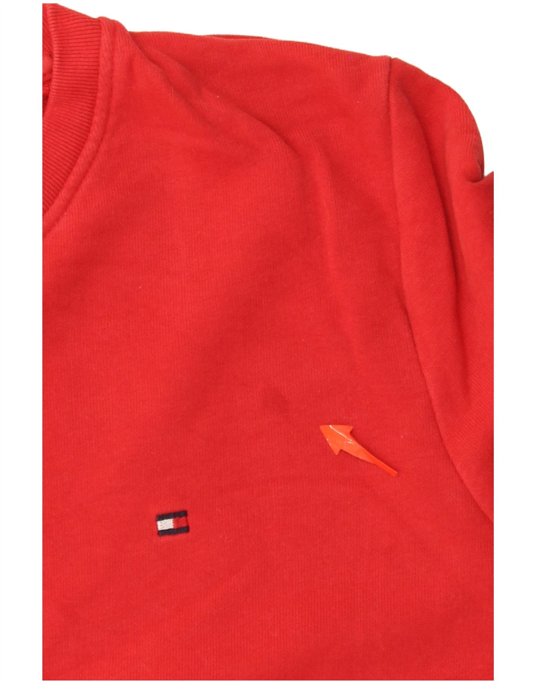 TOMMY HILFIGER Womens Sweatshirt Jumper UK 18 XL Red
