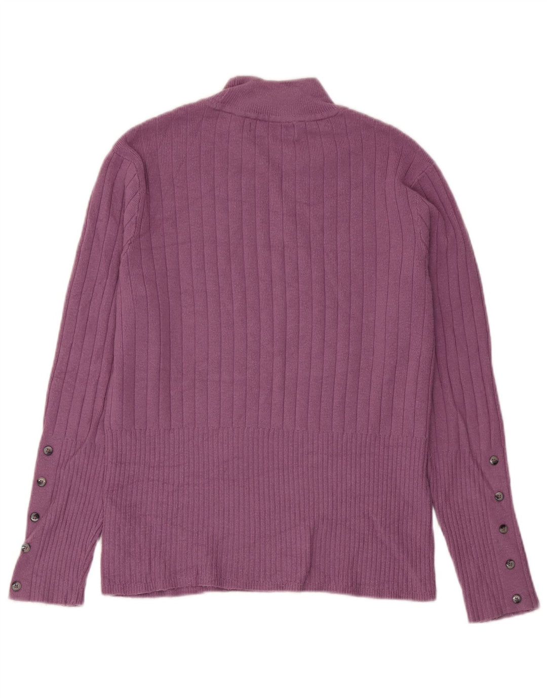Marks & Spencer Damski sweter z golfem UK 12, średni fiolet