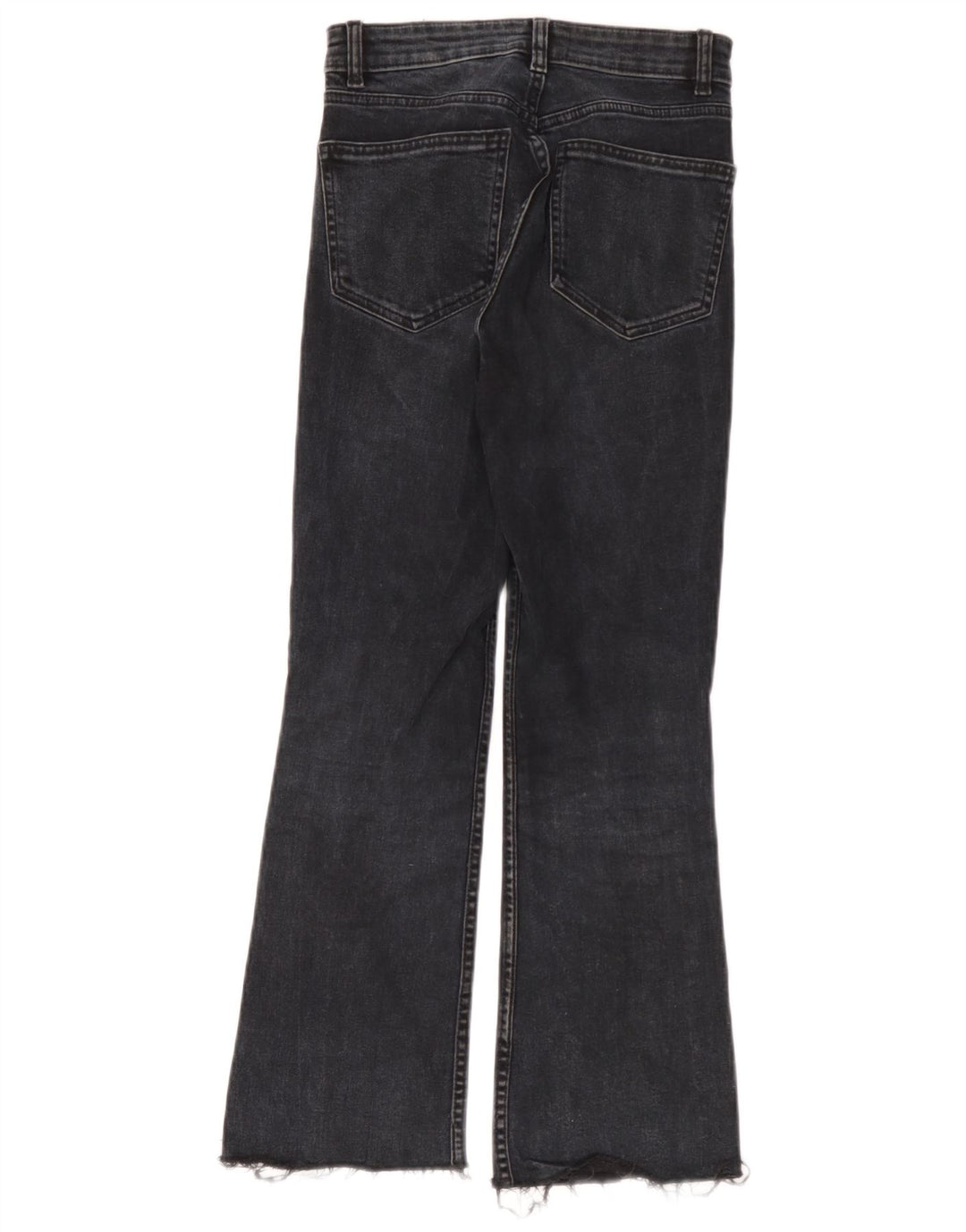 Damskie jeansy rozkloszowane Zara EU 38 Small W28 L26 Czarne