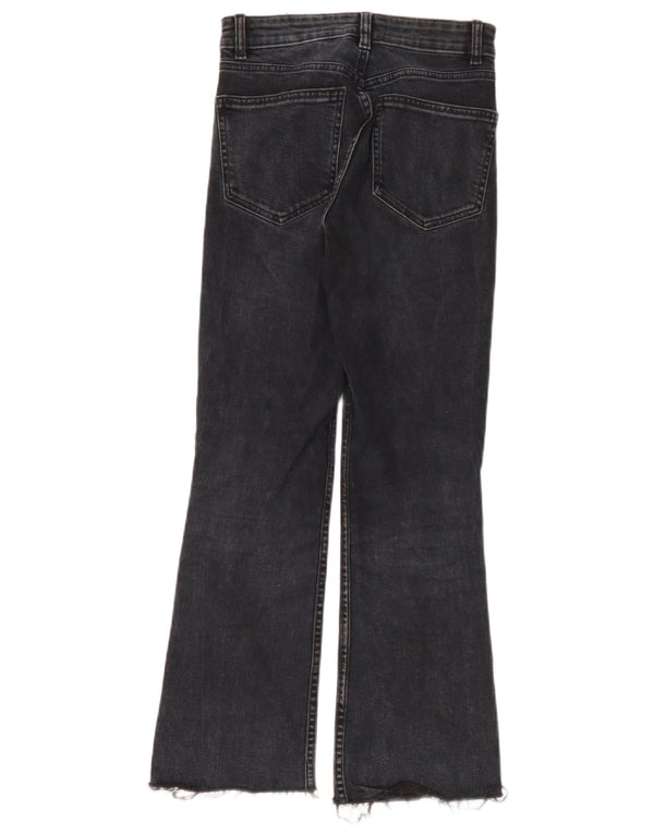 Damskie jeansy rozkloszowane Zara EU 38 Small W28 L26 Czarne