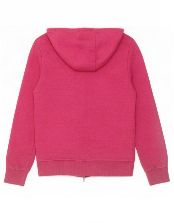 Dziewczęcy sweter z kapturem i zamkiem błyskawicznym Hurley 14-15 lat XL, różowy, bawełniany