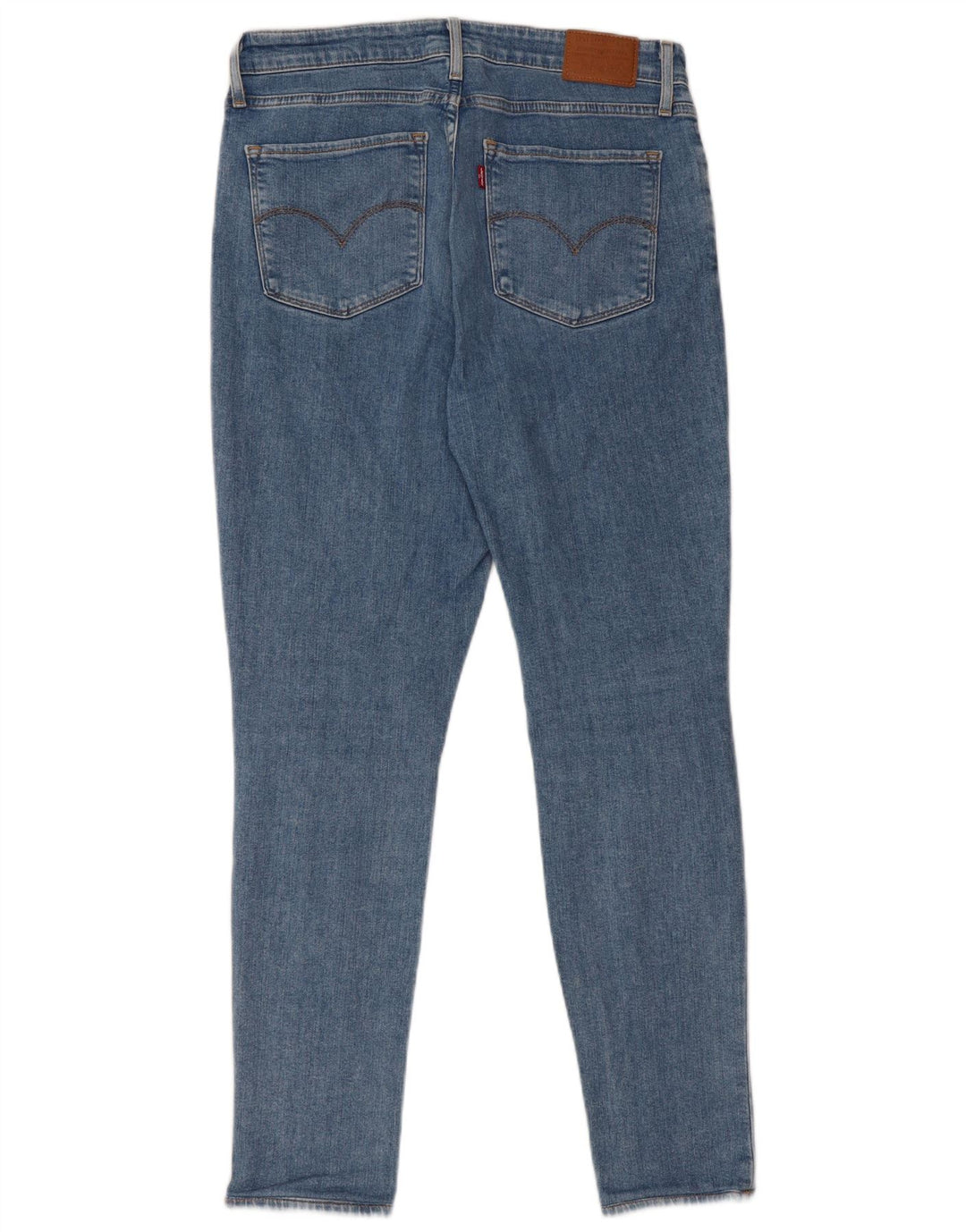 Damskie jeansy Levi's 721 Skinny z wysokim stanem W30 L30 Niebieska bawełna