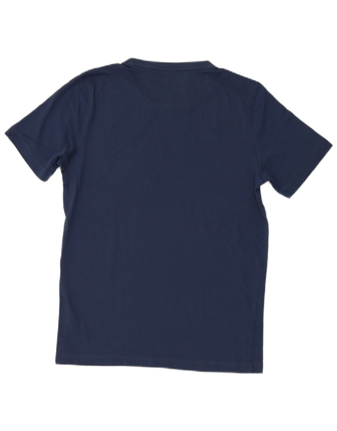 PUMA Mens Graphic T-Shirt Top Small Navy Blue Cotton