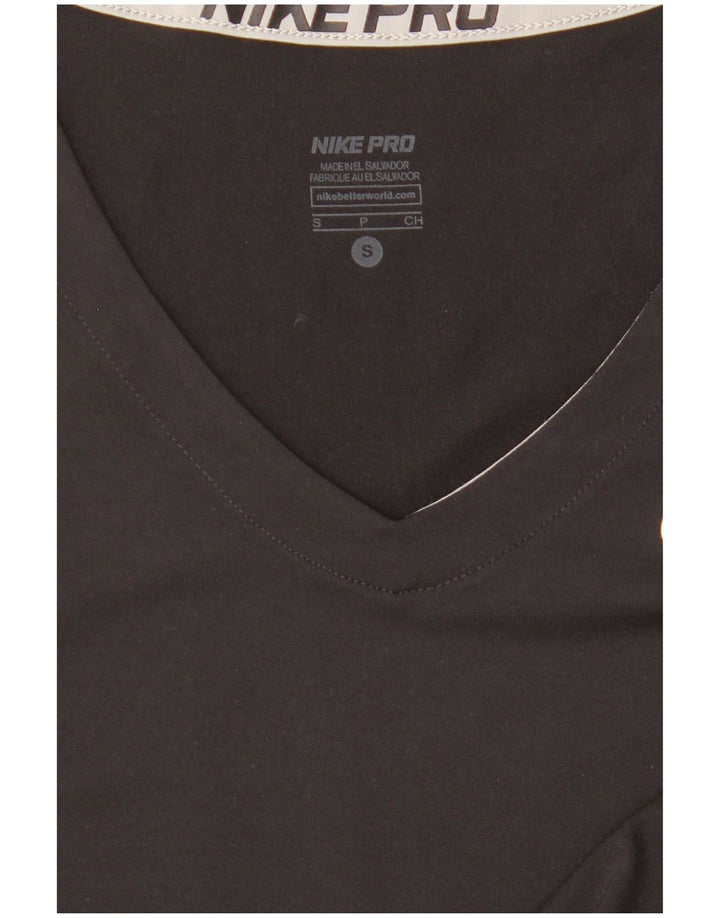 Damska koszulka Nike Dri Fit Top UK 8, mała czarna