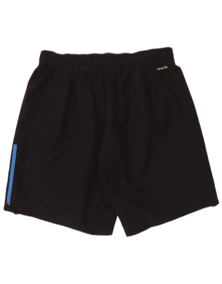 Męskie spodenki sportowe Adidas Climalite, duże, czarne, poliestrowe