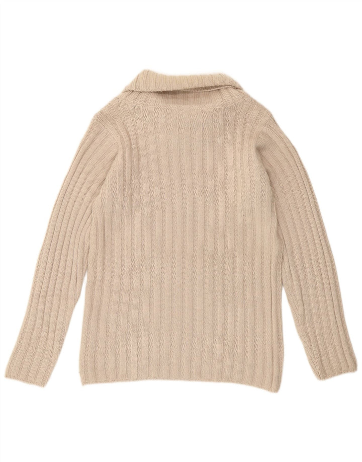 Damski sweter Massimo Rebecchi Alpha Roll Neck Jumper IT 44 Średni Beż