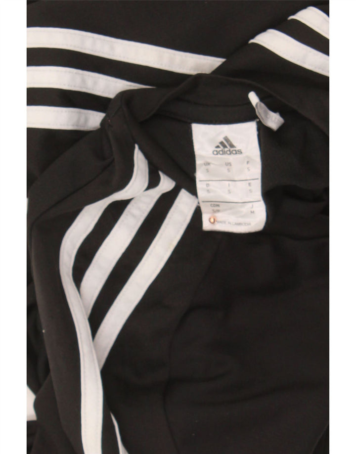 ADIDAS Mens Climalite T-Shirt Top Small Black Colourblock Polyester Vintage Adidas and Second-Hand Adidas from Messina Hembry 