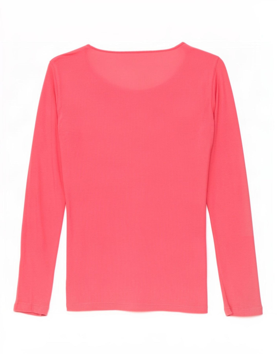 Damski top oversize Gap z długim rękawem, UK 10, mały, różowy, bawełniany