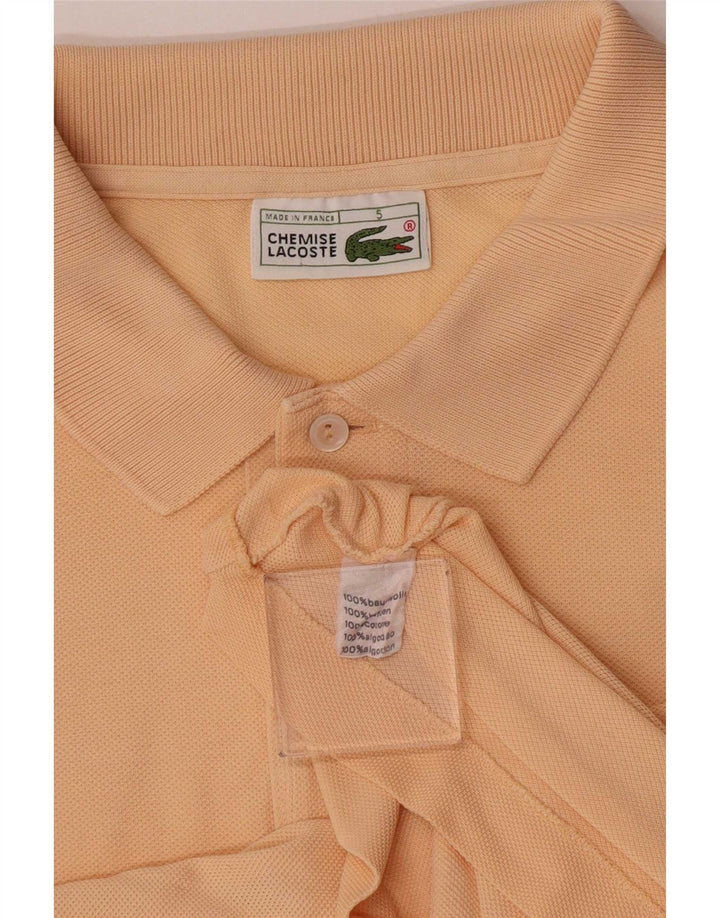 Męska koszulka polo Lacoste, rozmiar 5, duża, różowa, bawełniana