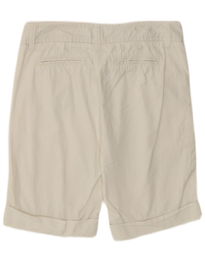 Damskie spodenki Chino Benetton IT 42 Medium W30 Biała bawełna