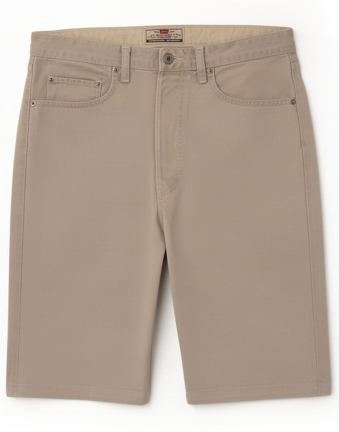 Męskie spodenki jeansowe Levi's Regular, duże W33 beżowe bawełniane