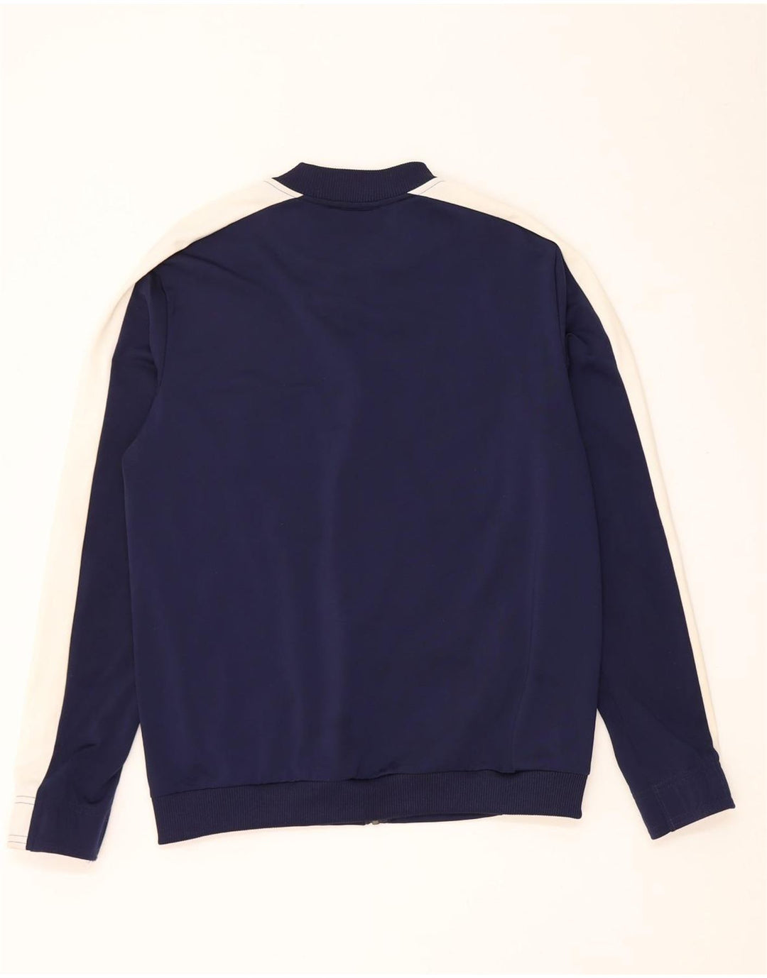 Męska kurtka dresowa Puma, mała, granatowa, z poliestru w blokach kolorów