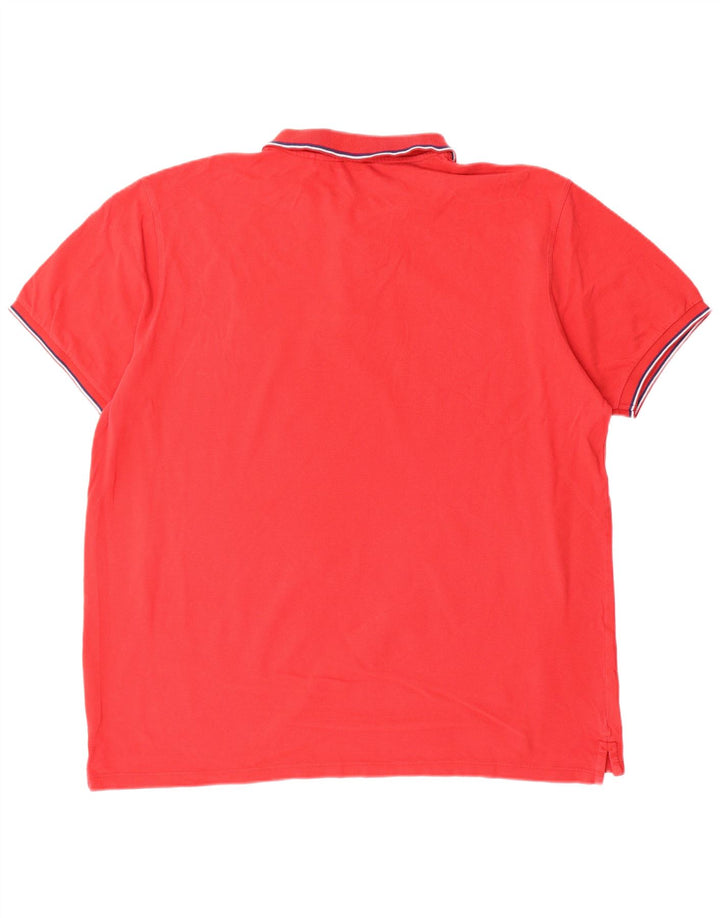US Polo Assn. Koszula męska 3XL czerwona bawełniana