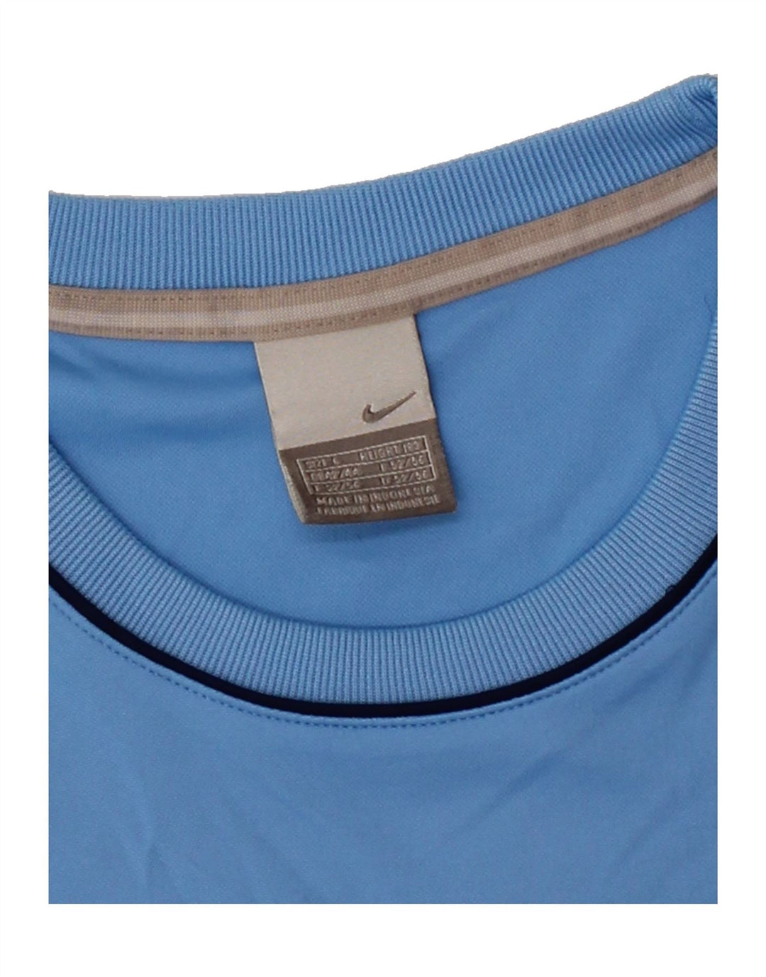 NIKE Mens T-Shirt Top UK 42/44 Large Blue Vintage Nike and Second-Hand Nike from Messina Hembry 