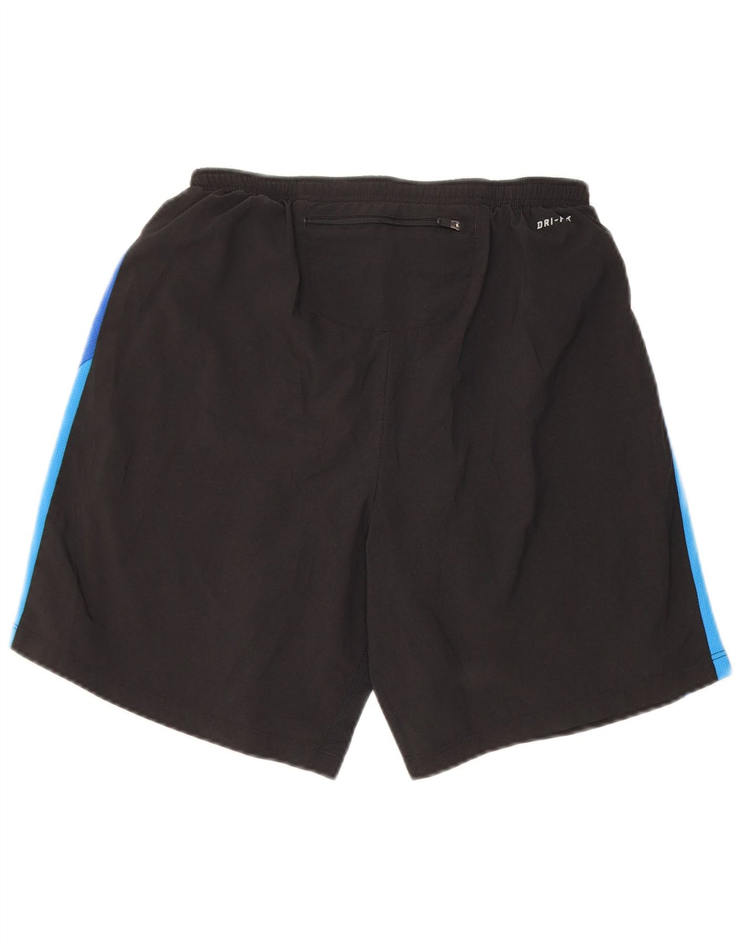 Męskie spodenki sportowe Nike Dri Fit, małe, czarne, z blokami kolorów