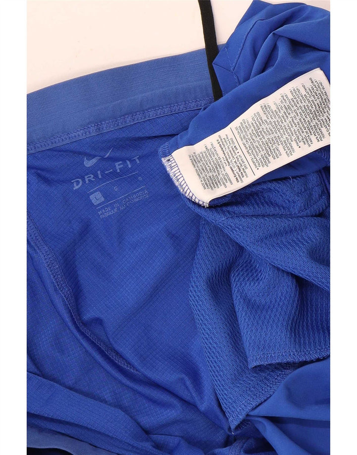 Męskie spodenki sportowe Nike Dri Fit, duże, niebieskie, z poliestru