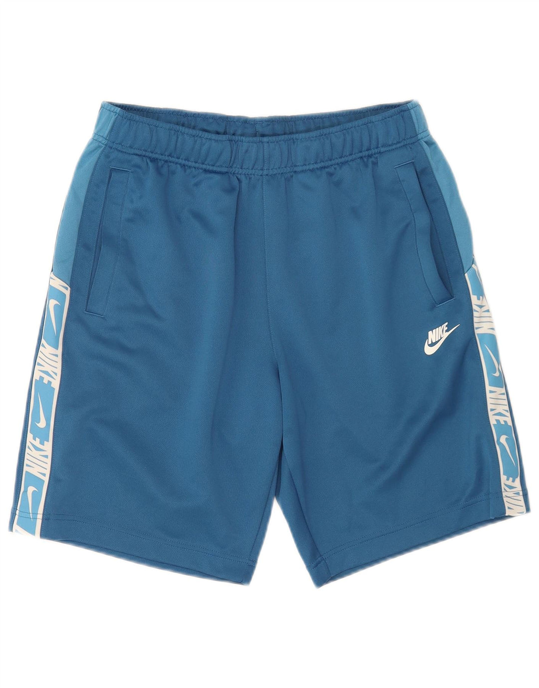 Męskie spodenki sportowe Nike Graphic, średni niebieski, poliester