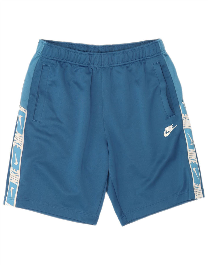 Męskie spodenki sportowe Nike Graphic, średni niebieski, poliester