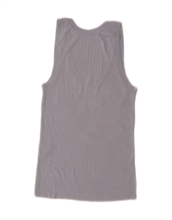 Damska kamizelka Zara Top UK 10 Small Blue Wiskoza