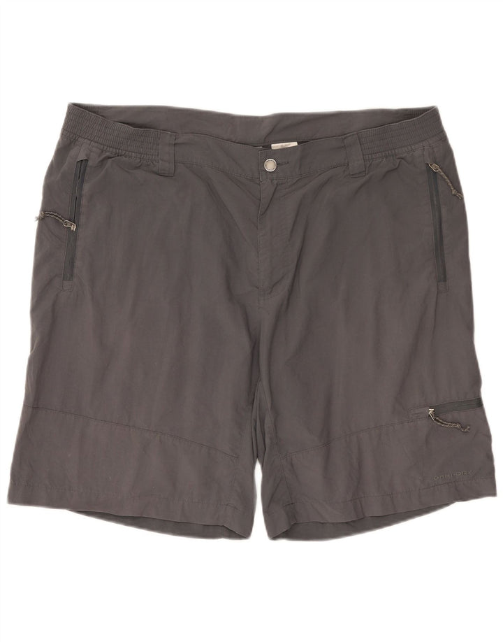 Męskie spodenki cargo Columbia Titanium XL W40 Szary nylon