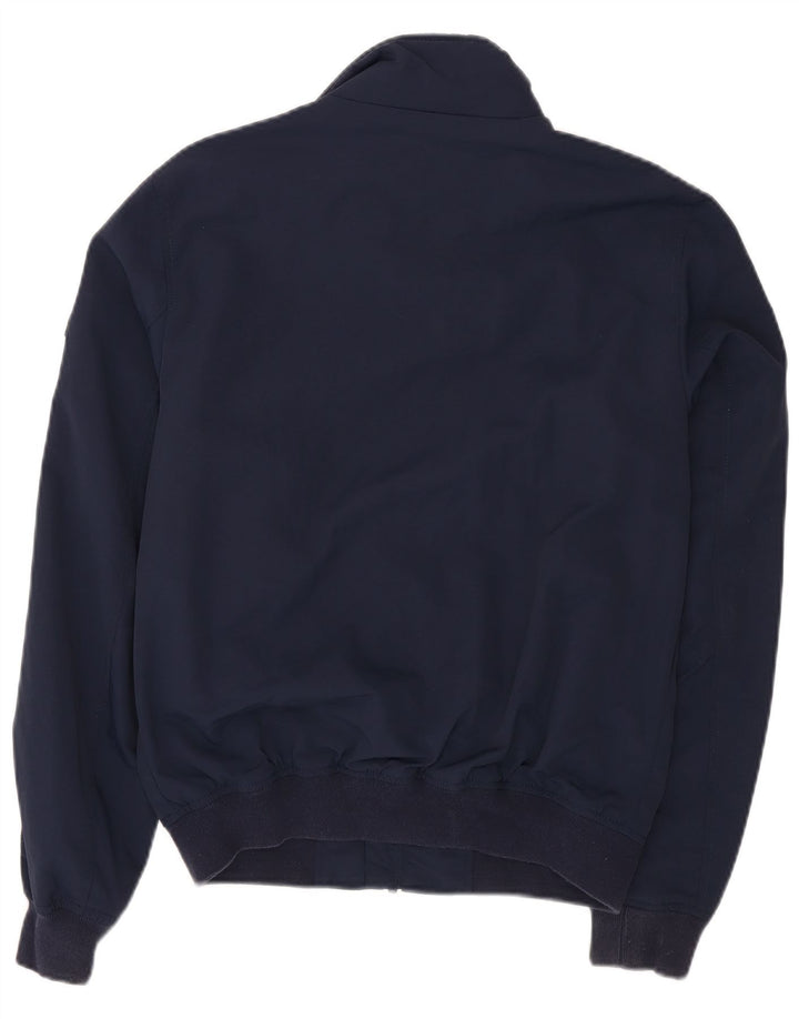 Męska kurtka bomberka Tommy Hilfiger UK 36, mała, granatowa, poliamidowa