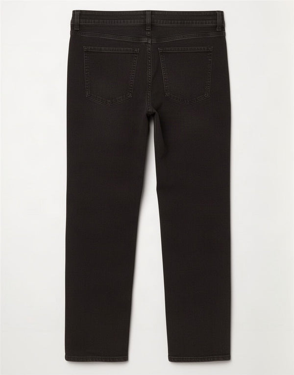 Marks & Spencer Damskie The Sienna Straight Jeans UK 20 2XL W40 L27 Czarne
