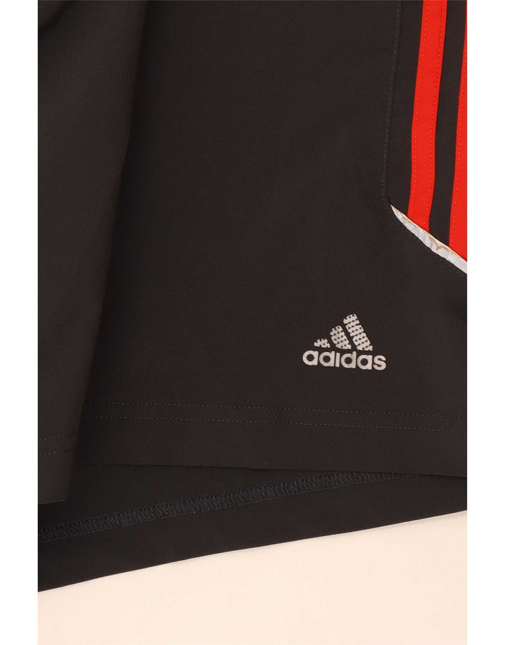 Męskie spodenki sportowe Adidas, średni szary poliester