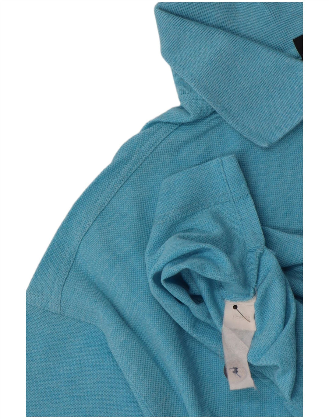 AMERIGO VESPUCCI Mens Polo Shirt Large Blue Cotton