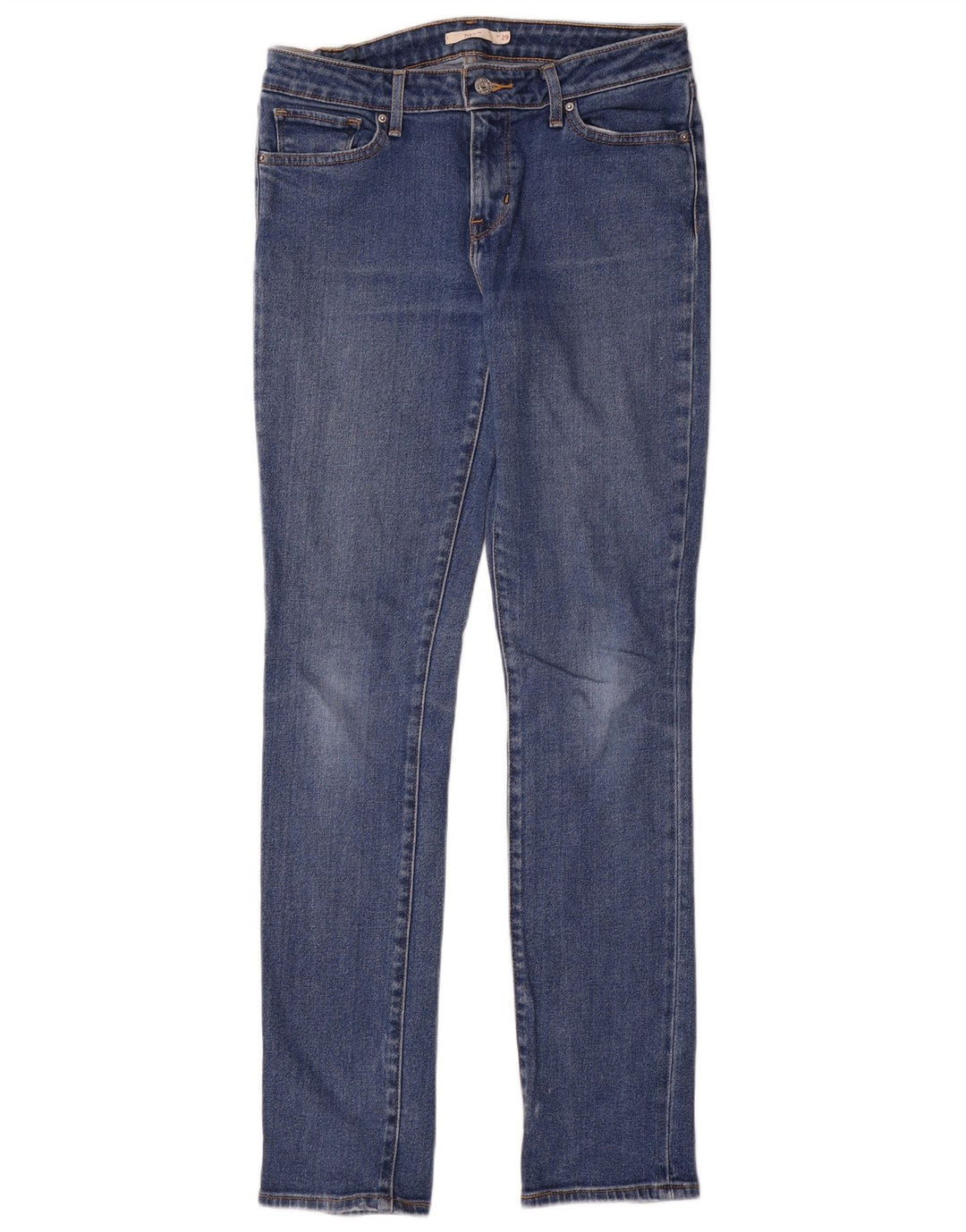 Damskie jeansy Levi's 712 Slim W29 L32 Niebieskie bawełniane