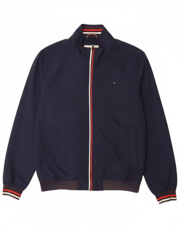 Męska kurtka bomber Tommy Hilfiger UK 44 2XL Granatowy poliamid