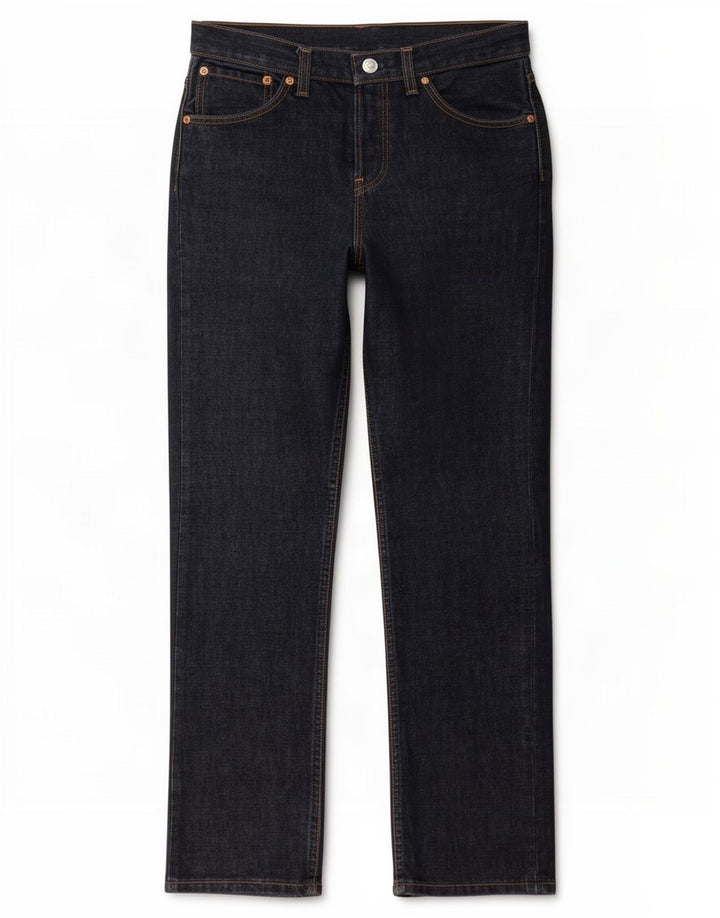 Damskie dżinsy Levi's w trudnej sytuacji W29 L34 Granatowa bawełna