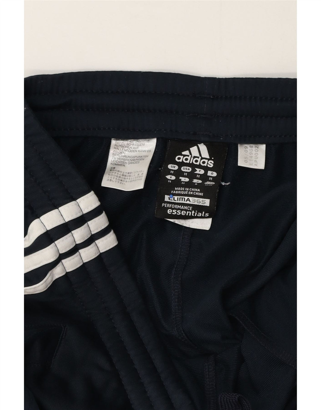 Adidas Męskie Spodnie Dresowe Clima 365 Średni Rozmiar Granatowy Poliester