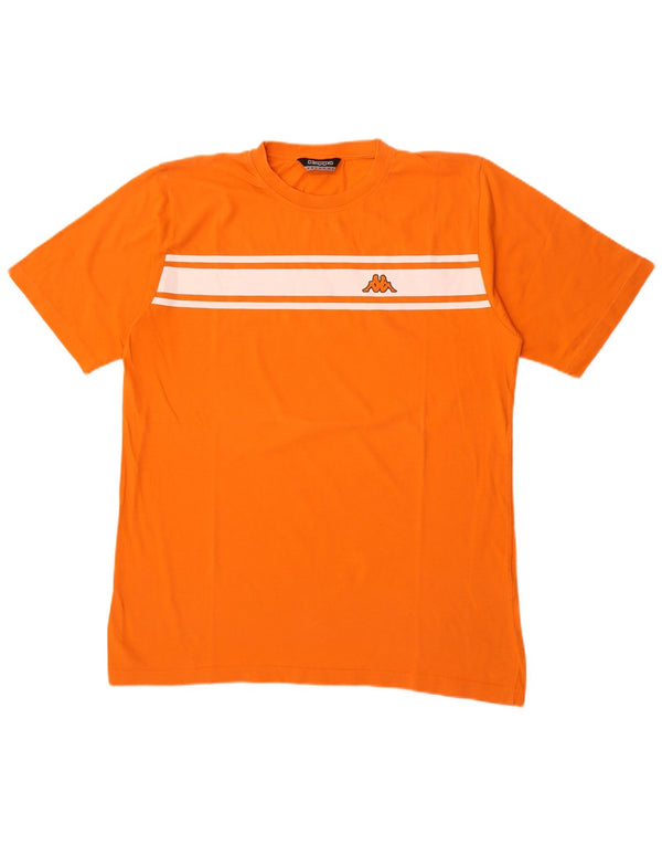 Koszulka męska Kappa Top 2XL Pomarańczowa bawełna